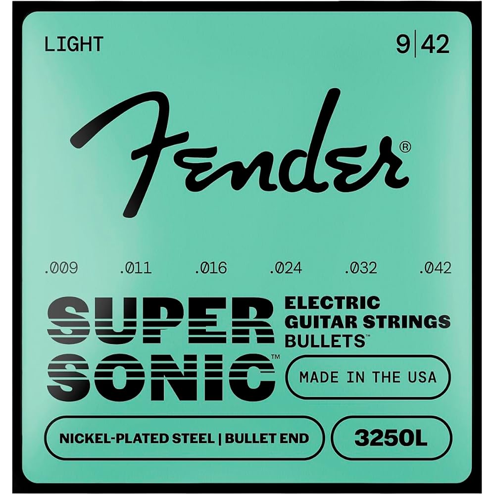 Fender Fender Electric Guitar Strings SuperSonic™ Bullets® 3250L Guitar Strings, Nickel-Plated St...