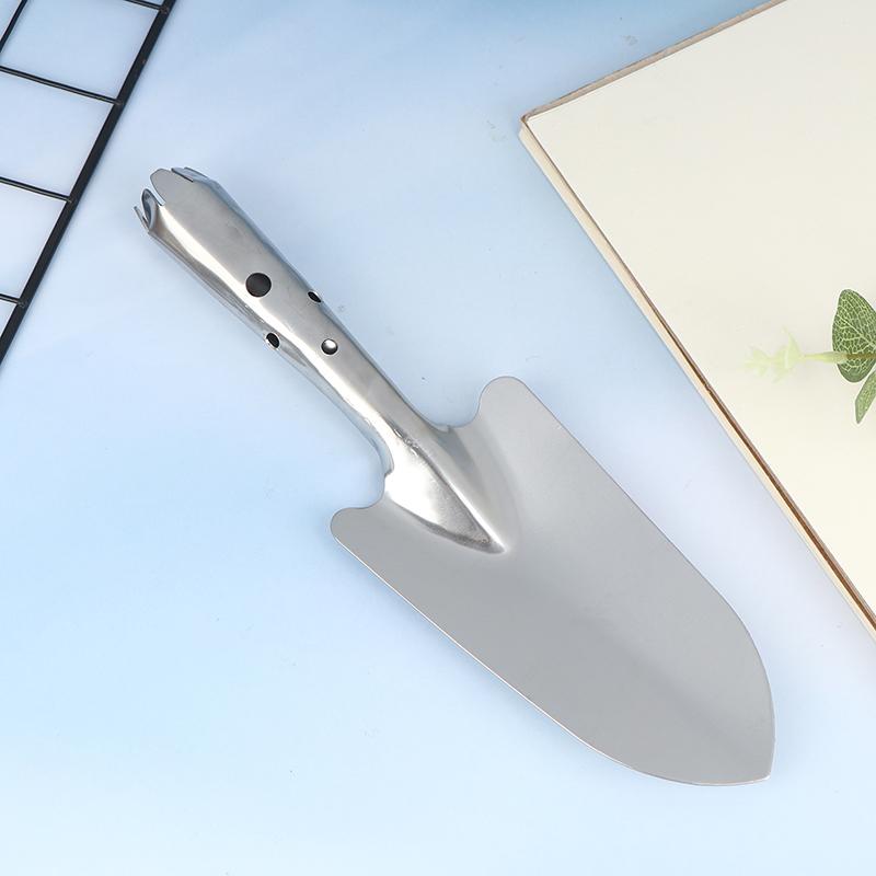 1PCS Small Shovel Stainless Steel Hand Trowel Mini Shovel for Gardening Planting Digging Succulents and Beach Shell Collecting