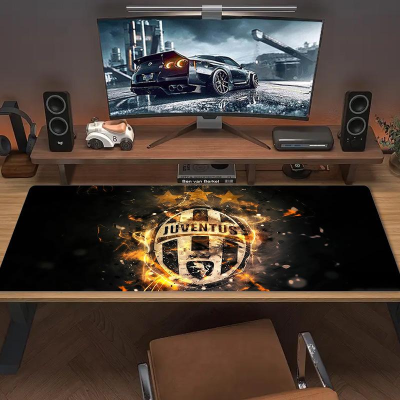 Juventus Football Club4 Print Cushion Non-slip Laptop Tablet Big Mousepad XXL Mat Mini PC Playmat With Lock edge