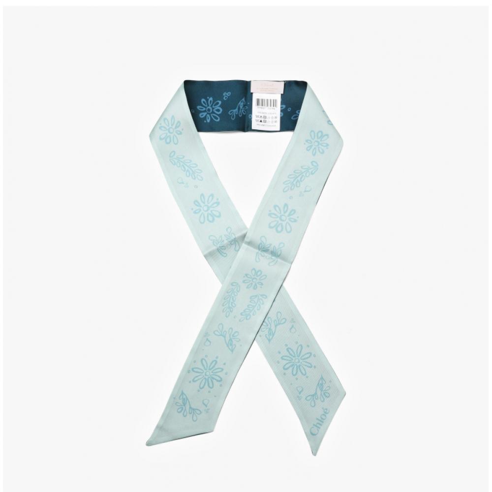 Chloe Chc24st012se1 470 Bandeau Bandeau Silk Scarf