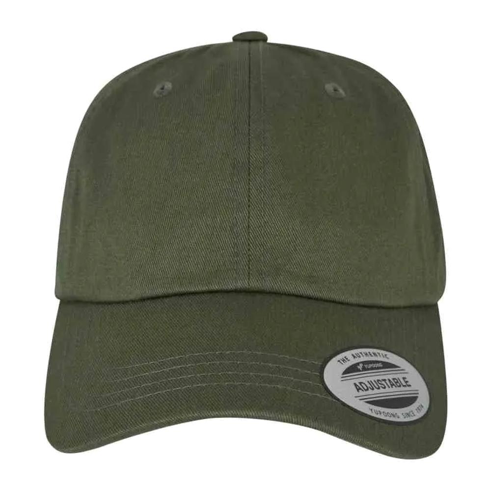 Casquette de baseball classique en sergé de coton pour adulte, unisexe, profil bas, Flexfit