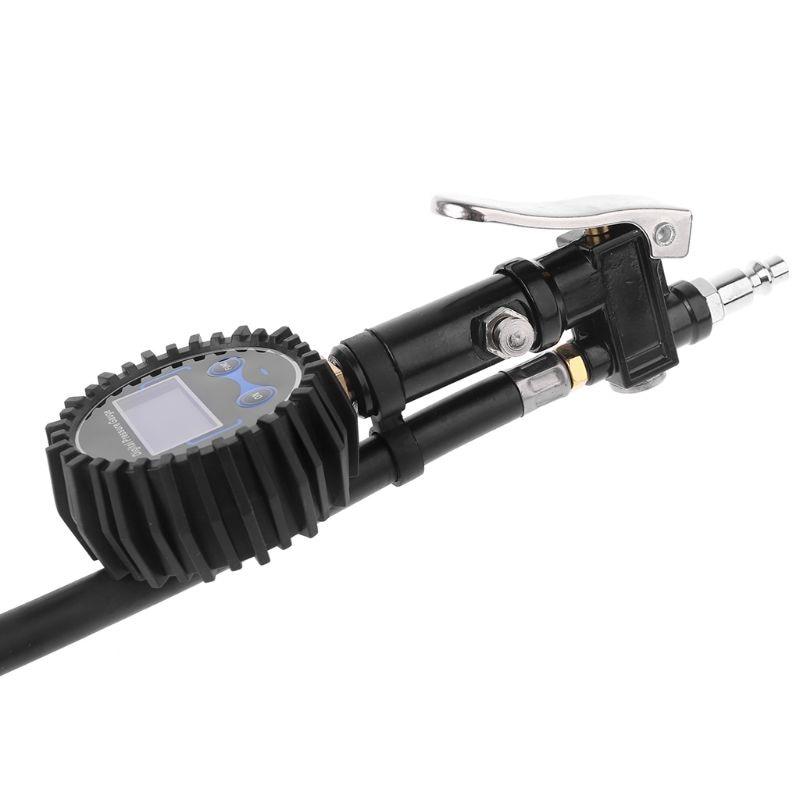 Umflator digital pentru anvelope cu manometru 200 PSI Mandrină de aer pentru camion/mașină/bicicletă