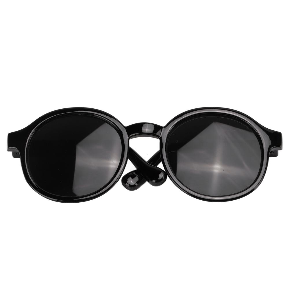 Haustierbrille Kunststoff Transparent Stilvoll Lustig Niedlich Haustier-Sonnenbrille für Katzen und Hunde Halloween-Access