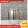 Boccale da birra in acciaio inox 304 a strato singolo da 1000 ml con logo laserato