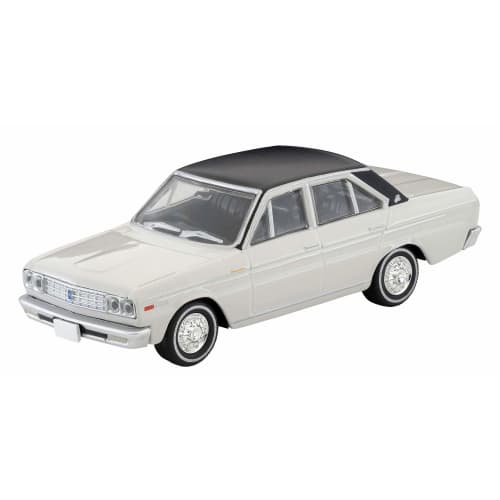 Tomica Limited Vintage 1/64 Scale LV-37b Nissan Cedric Personal Deluxe V (White/Black) 1970 Model (Finished Product)