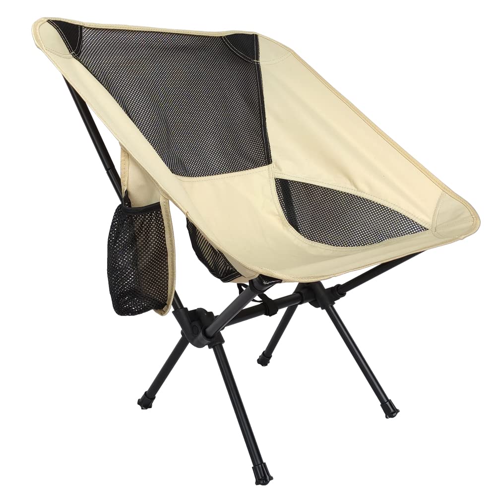 

Fkstyle chair outdoor chair folding camping outdoor steel [product] бежевый