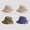 Quick-dry Plaid Sun Hat Summer Fisherman Caps Japanese Plaid Bucket Cap  Outdoor