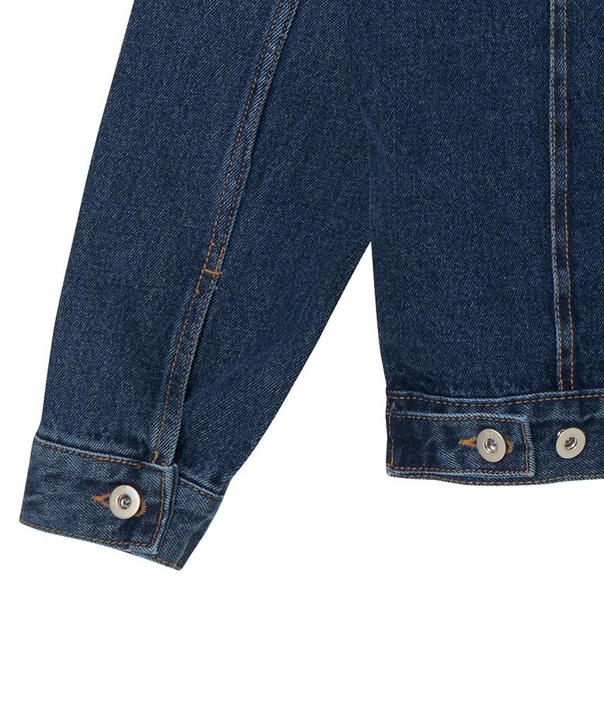 Moth Denim Trucker Jacket_Dark Blue
