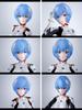 TAMASHII NATIONS New Theatrical Edition Rei Approximately PVC ABS Painted Action Figure S.H.Figuarts Evangelion Ayanami, 135mm, &