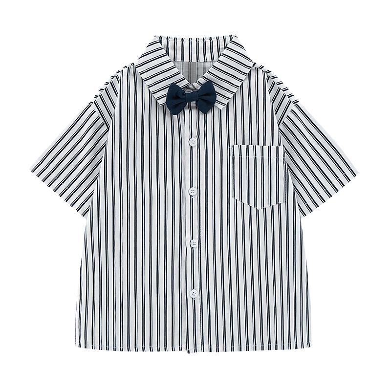 Luomeng Boys  Summer Casual Suspender Set 130