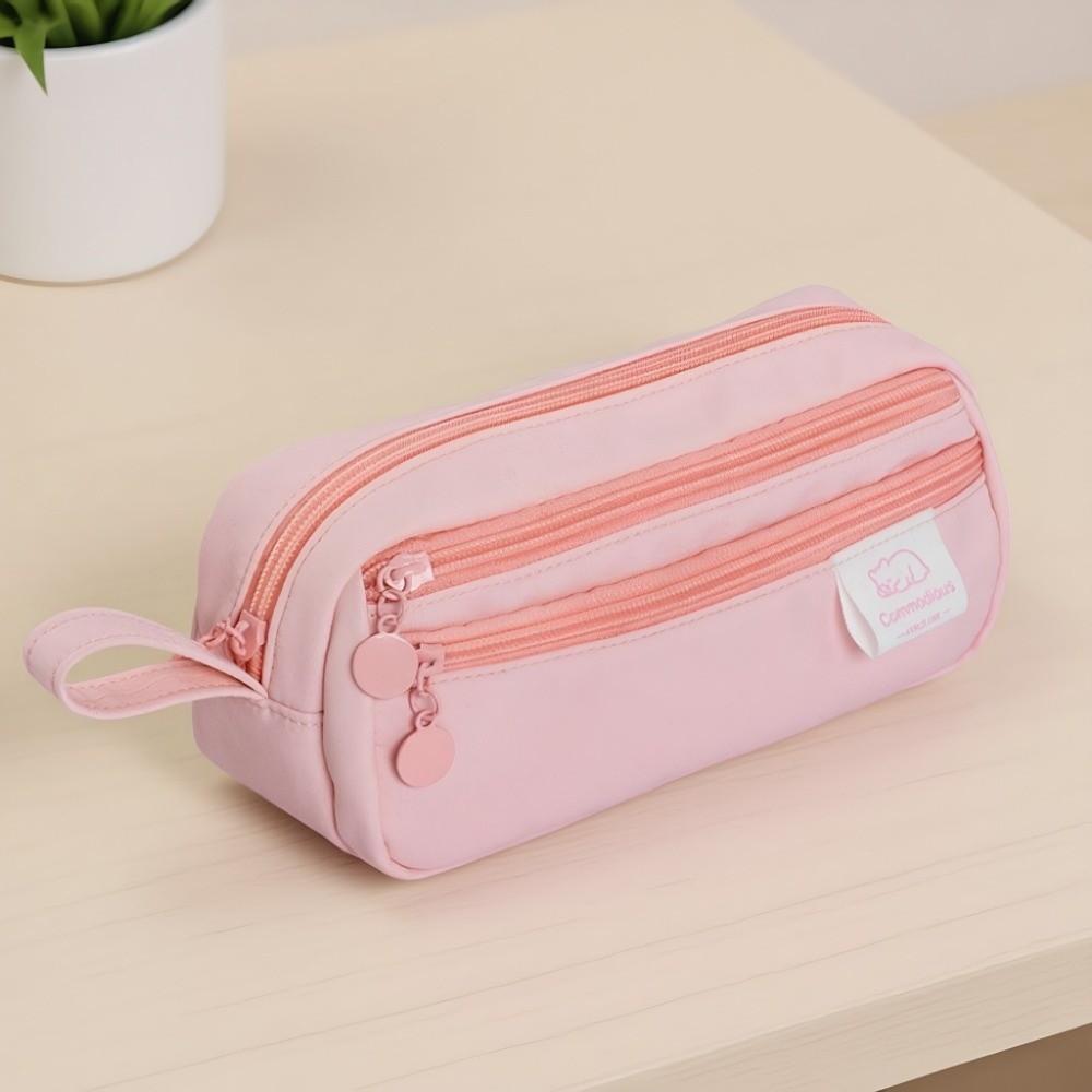 Simple Pencil Case Large Capacity Pencil Storage Bag Stationery Pen Bag  School Supplies