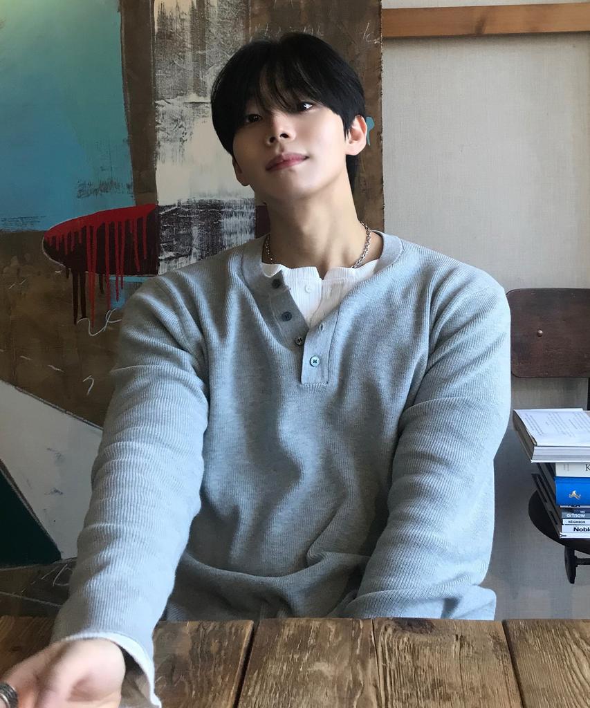 MINDBRIDGE [On] Hazzi Knit Henley Neck Semi-Oversized Daily Knit - 4 Colors