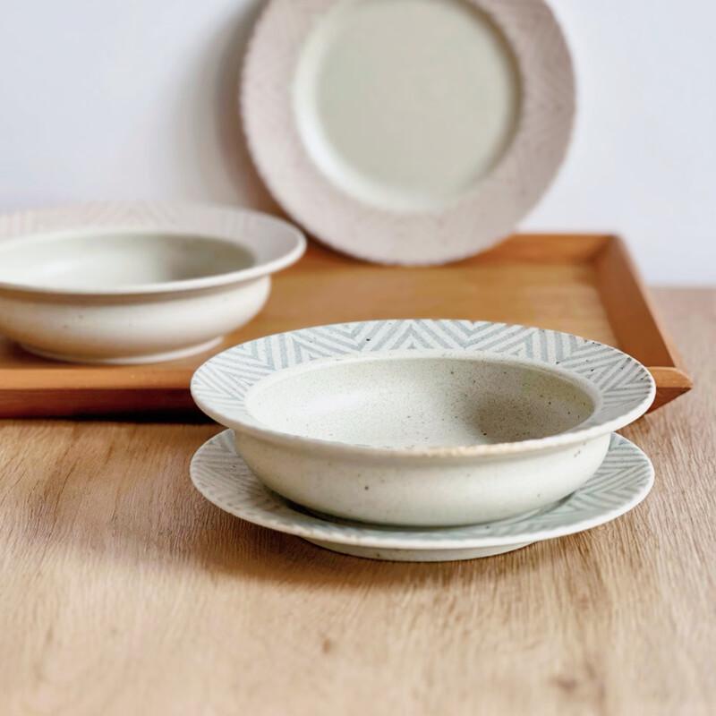 Ruhan Creative Japanese Ceramic Deep Soup Bowl