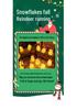 Christmas LED Santa & Snowman Head String Lights - Festive Glitter Decoration