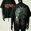 T-shirt per Amanti dell'Anime Lupin il Terzo Harajuku Cotone Nuovo Modello High Street Retro Oversize Unisex