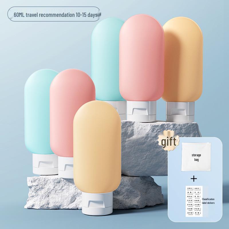 Refillable Travel Bottles Set: Shampoo, Shower Gel, Toiletries, Skincare, Cosmetics