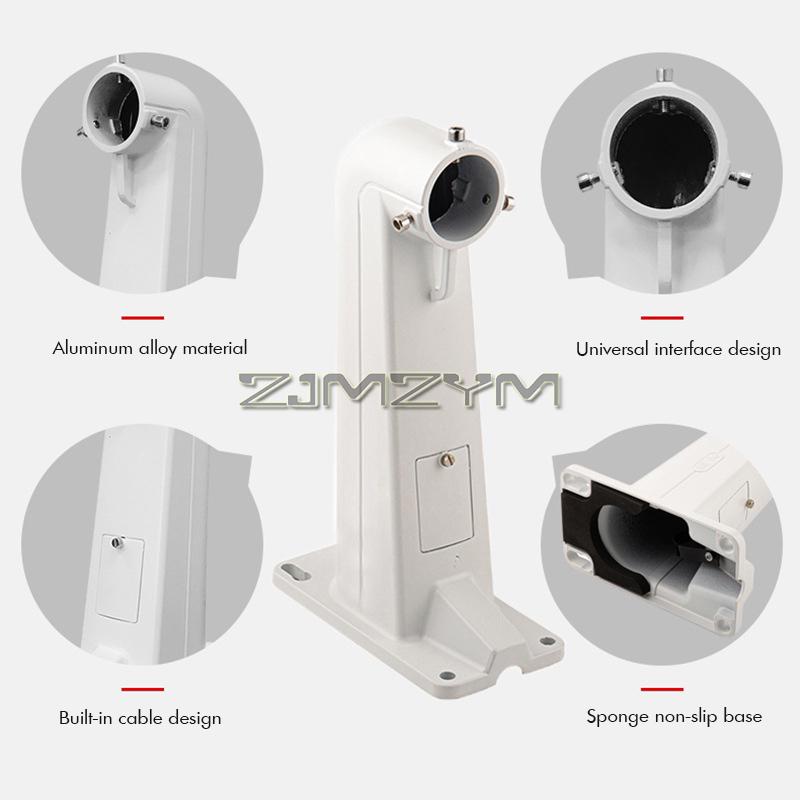 Uchwyt ścienny do kamer kopułkowych, Uchwyt do kamery monitoringu IP CCTV, Uchwyt do kamery kopułkowej IP, Stop aluminium, Zewnętrzny Wewnętrzny