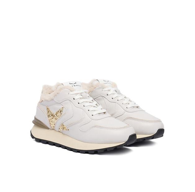Кроссовки Voile Blanche Paris Race Star Fur