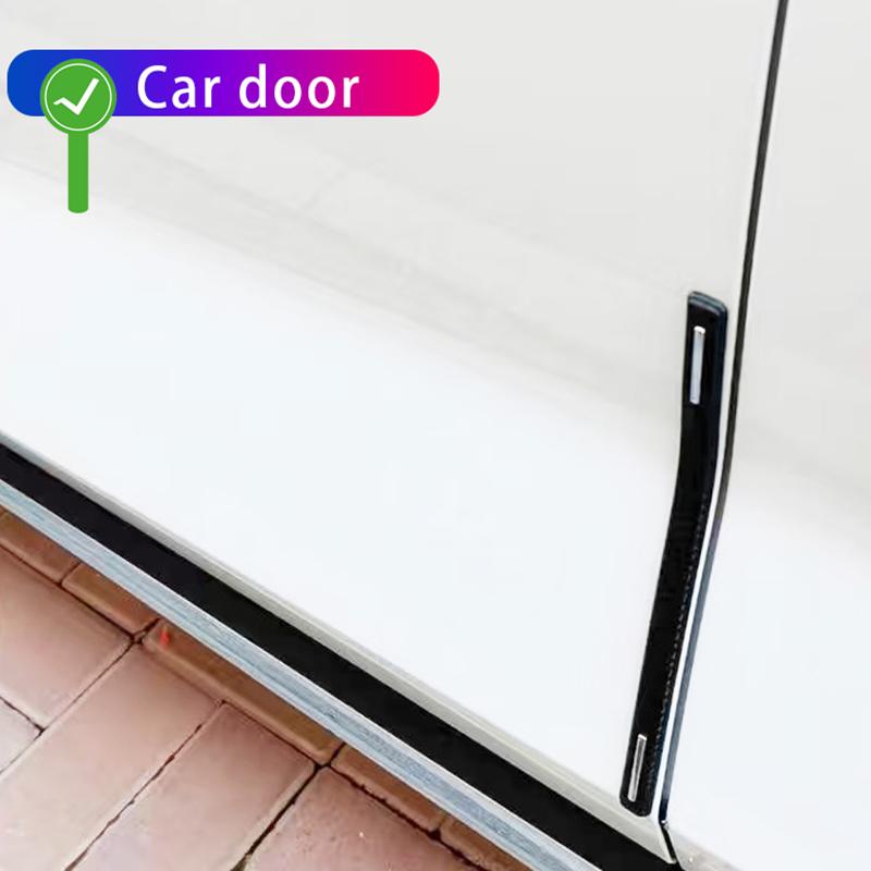 Car Accessories Bumper Corner Guard Cover Anti-Scratch Protector Sticker Universal Rubber Strips Sticker