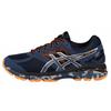GT 2000 Low Top Running Shoes Men's Blue Orange Multicolor T611N-5163