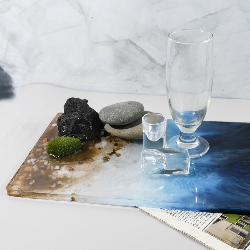 1 PCS Large Rectangular Silicone Mold, Suitable For Epoxy Resin River Tables And Resin Art Creations
