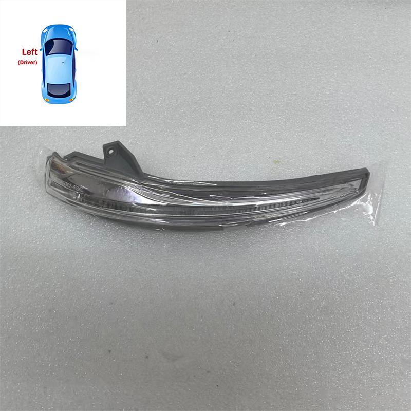 For Mercedes Benz C GLC S E Class W205 X253 W222 W213 W238 Car Rear Mirror Glass Cover Frame Turn Signal Light Caps Shell LHD