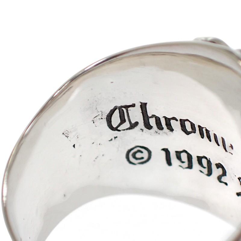 CHROME HEARTS  #17(JP Size) ring Silver925 mens