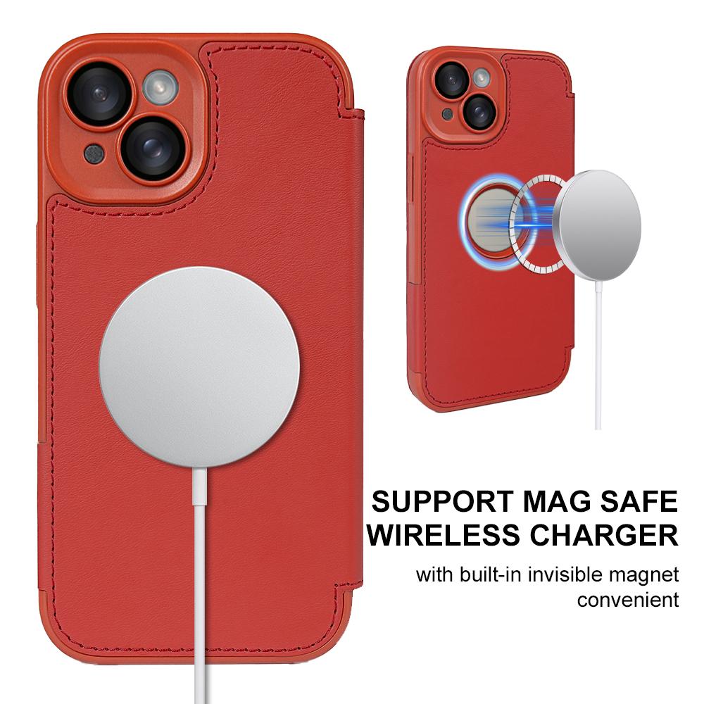 For iPhone 13 Magnetic Case RCS Eco Friendly Phone Cover with RFID Blocking