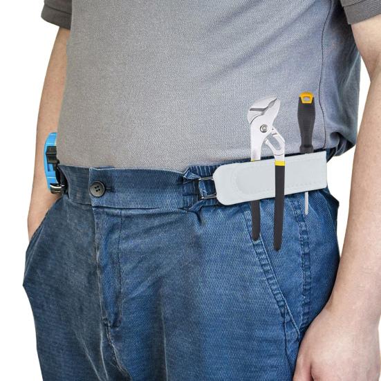 Tokasız Kemer Kancası Ayarlanabilir Metal Kanca Elastik Kemer Unisex Tokasız Görünmez Bel Kemeri Kapatma Dış Mekan Çalışması EDC için