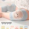 Non-Slip Baby Knee Pads for Crawling & Walking - Summer Thin Style, Anti-Fall Leg Warmers, Comfortable Elbow Pads