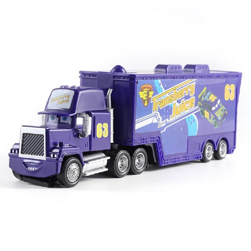 Pixar Cars Truck Model Car Anime Figure Mack Semi-Hauler Rust-eze Racing Toys Children's Birthday Gifts