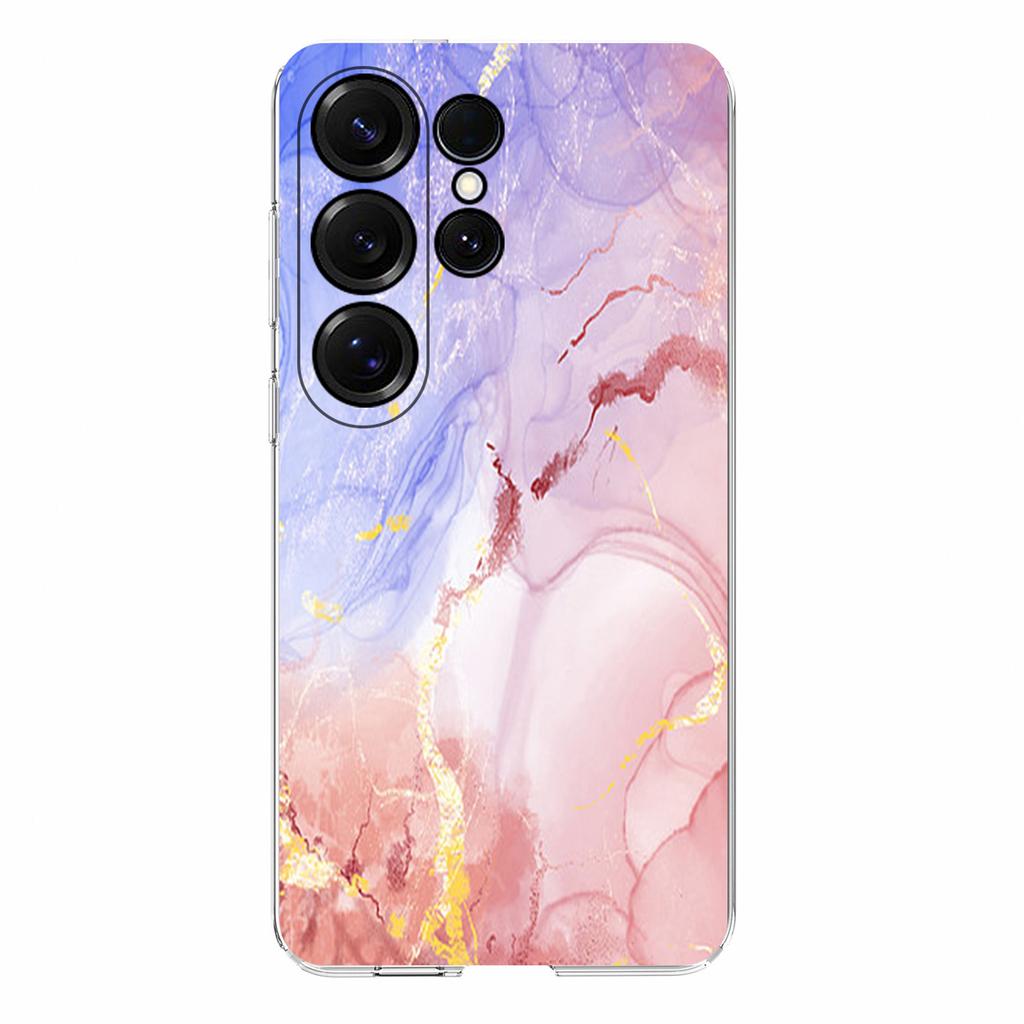 For Samsung Galaxy S26 Ultra Case Marble Pattern Printing Soft TPU Phone Cover