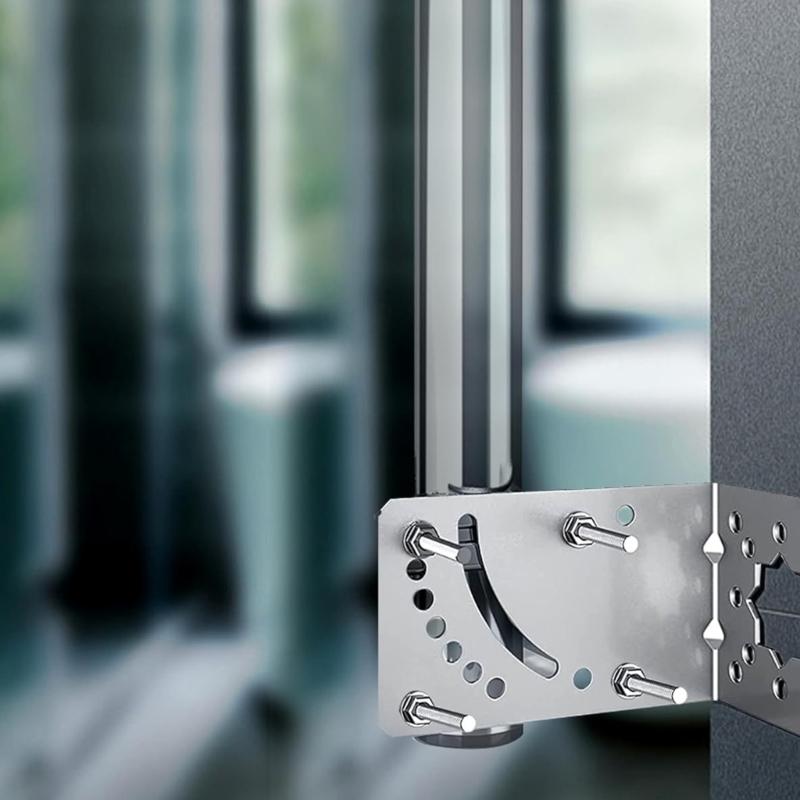 Montážní držák L Montážní držák pro instalaci na okapovou střechu nebo stěnu Nastavitelný nástěnný držák pro Starlink Gen 2 a anténu