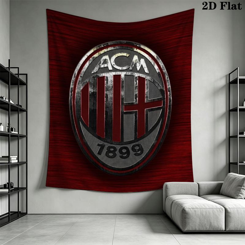 Llx0916Ac Milan Wall Tapestry Aesthetic Wall Hanging Printed Fabric Blanket Decorative Tapestries for Bedroom Living Room Home Decor