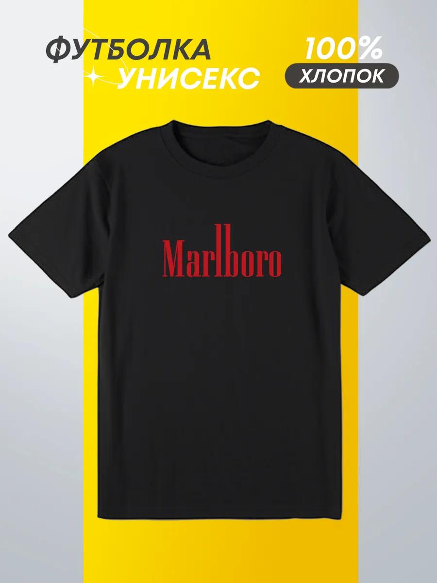 Футболка Marlboro S разноцветный