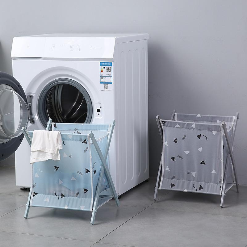 Household Fabric Large Dirty Clothes Multifunctional Assembly Laundry Basket Foldable Storage Clothes Bucket