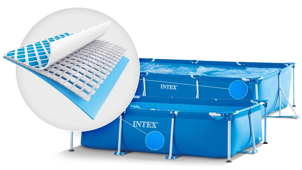 Piscina da Giardino con Struttura 300 X 200 X 75 Cm 2 in 1 Intex 28272