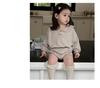 Korean Style Girls' Autumn Clothing Set 2025: Baby Romper & Two-Piece Outfit