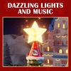 Rotating Christmas Tree Star Topper Carousel with LED Lights & Music Santa Claus Home Decorations USB-Powered 2026 New Year Holiday Decor