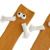 Mittellange Süße Socken Bequem für Damen Herren Paar Händchen haltend
