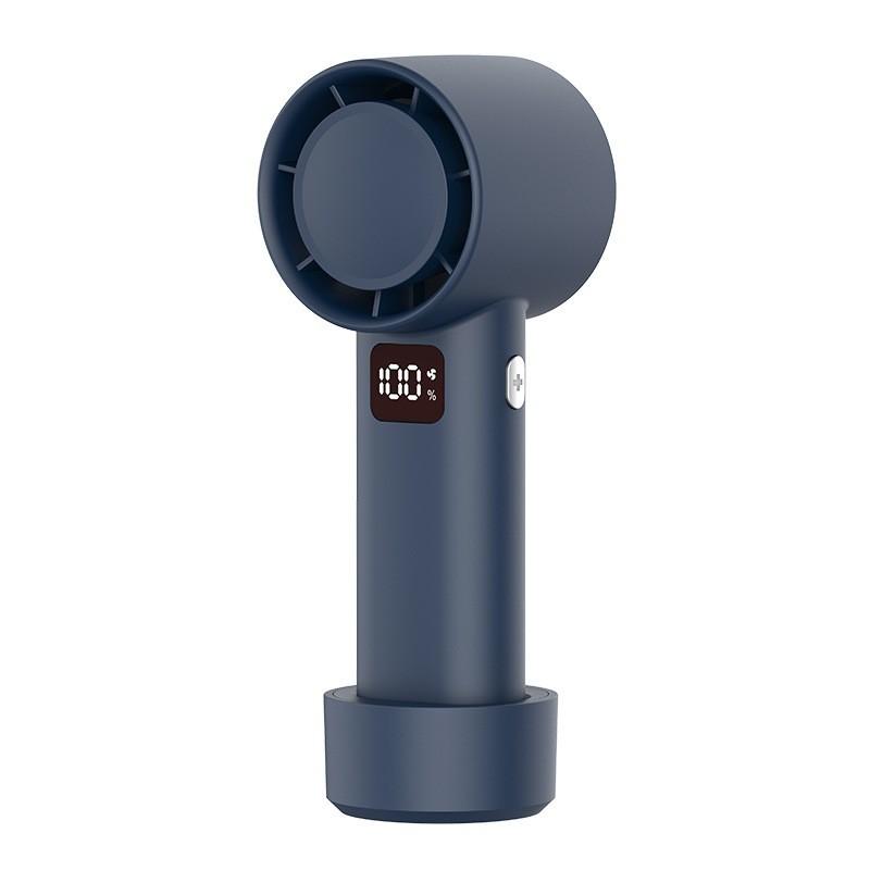 Small Usb Handheld Fan Adjustable Wind Speed High Power Long-lasting Battery Rechargeable Fan