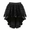 Retro Gothic Pirate Skirt for Women Mesh Cosplay Costume Punk Style