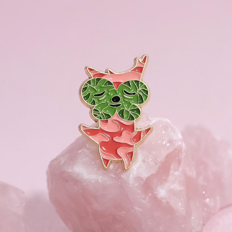 Unique Creative Metal Badge Cartoon Figure Style Accessories For Fashionable Brooches