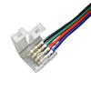 1/5Pcs 4 Conductor Connector For Rgbw Led Strips 16.5Cm Rgb 4 Pin Led Strip Light Connectors Strip To Power Adapter