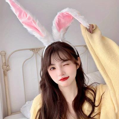 Extra Large Rabbit Ear Headband Adult Children Hairband Rabbit Ear Headband Bunny Hairband Hair Accessories