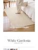 Cream Solid Color Anti-Scratch Bedroom Carpet - Thick Woven Imitation Sisal Floor Mat for Photography & Sound Insulation