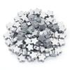 50pcs 15mm Star Wooden Beads Pentagram Loose Spacer Beads for Jewelry Making DIY Handmade Bracelets Neklace Decor Accessories