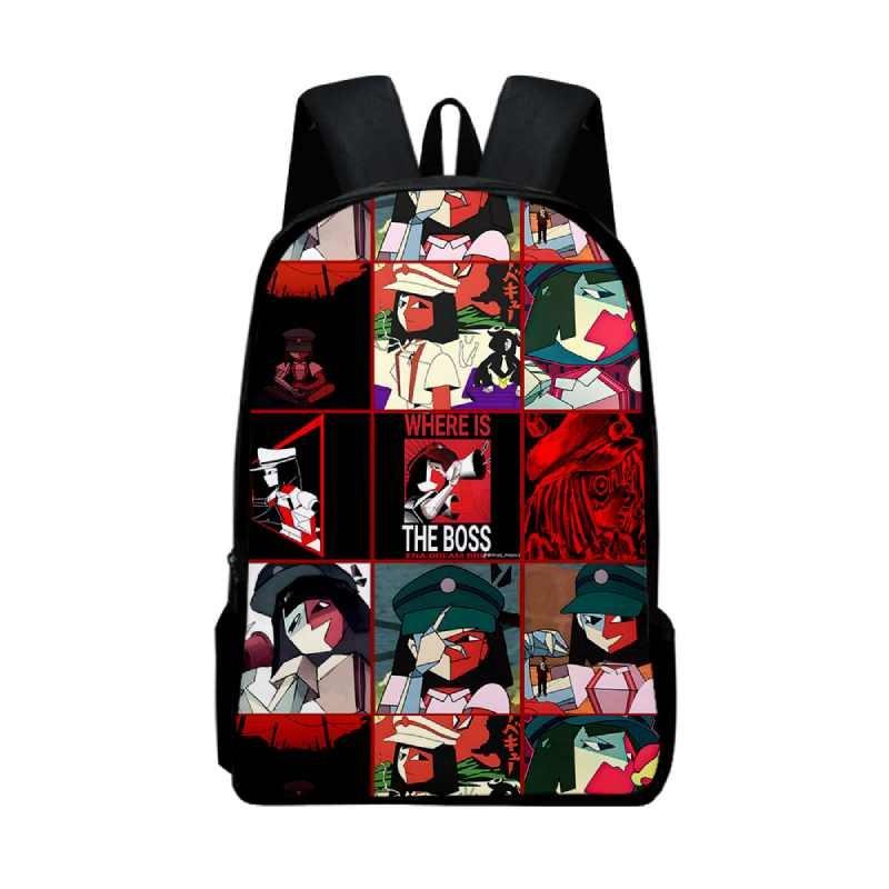 Ena Dream Bbq Student Book Backpack Fashionable Prints Schoolbag Gifts Kids