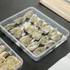 Clear Kitchen Storage Boxes Leakproof Refrigerator Organizers Space Saving Stackable Containers