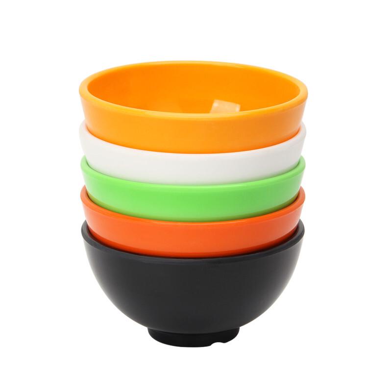 Commercial 5-inch Plastic Round Bowls